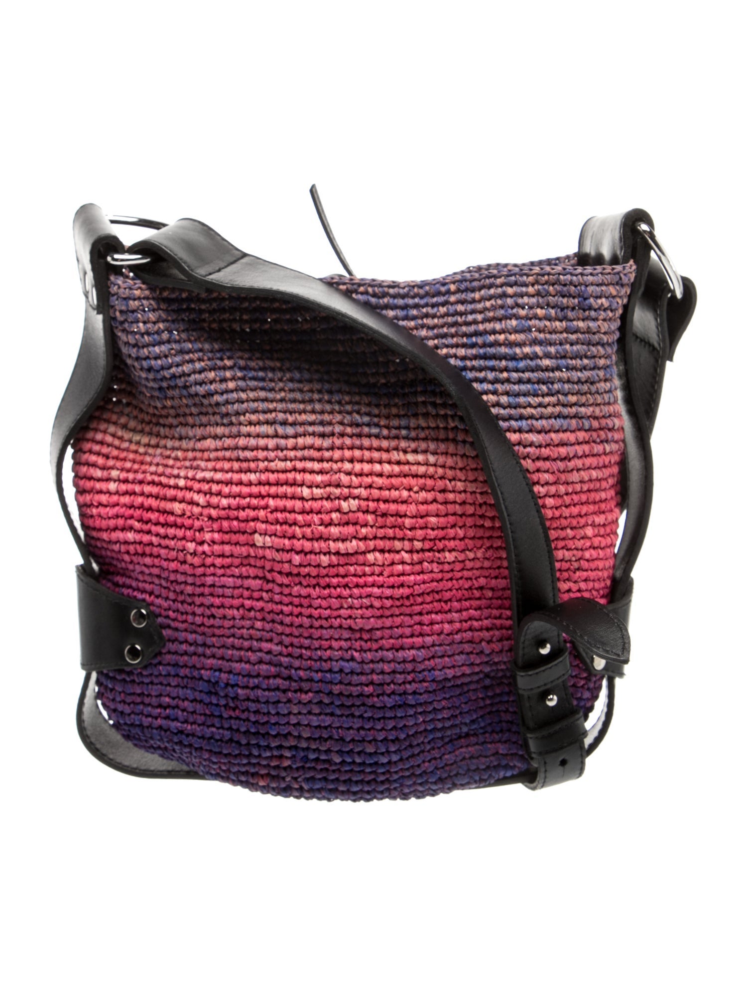 Isabel Marant Raffia Shoulder Bag