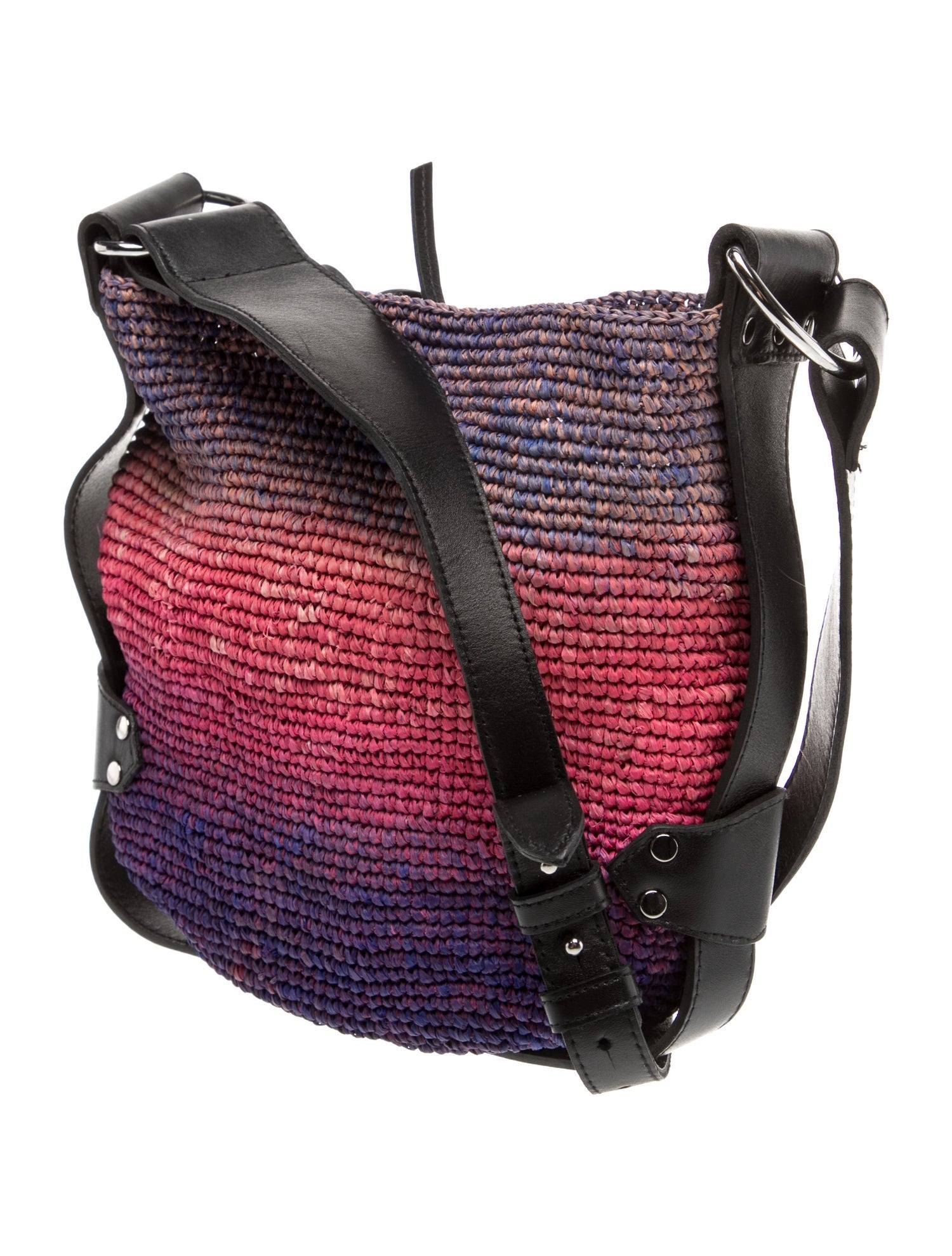 Isabel Marant Raffia Shoulder Bag