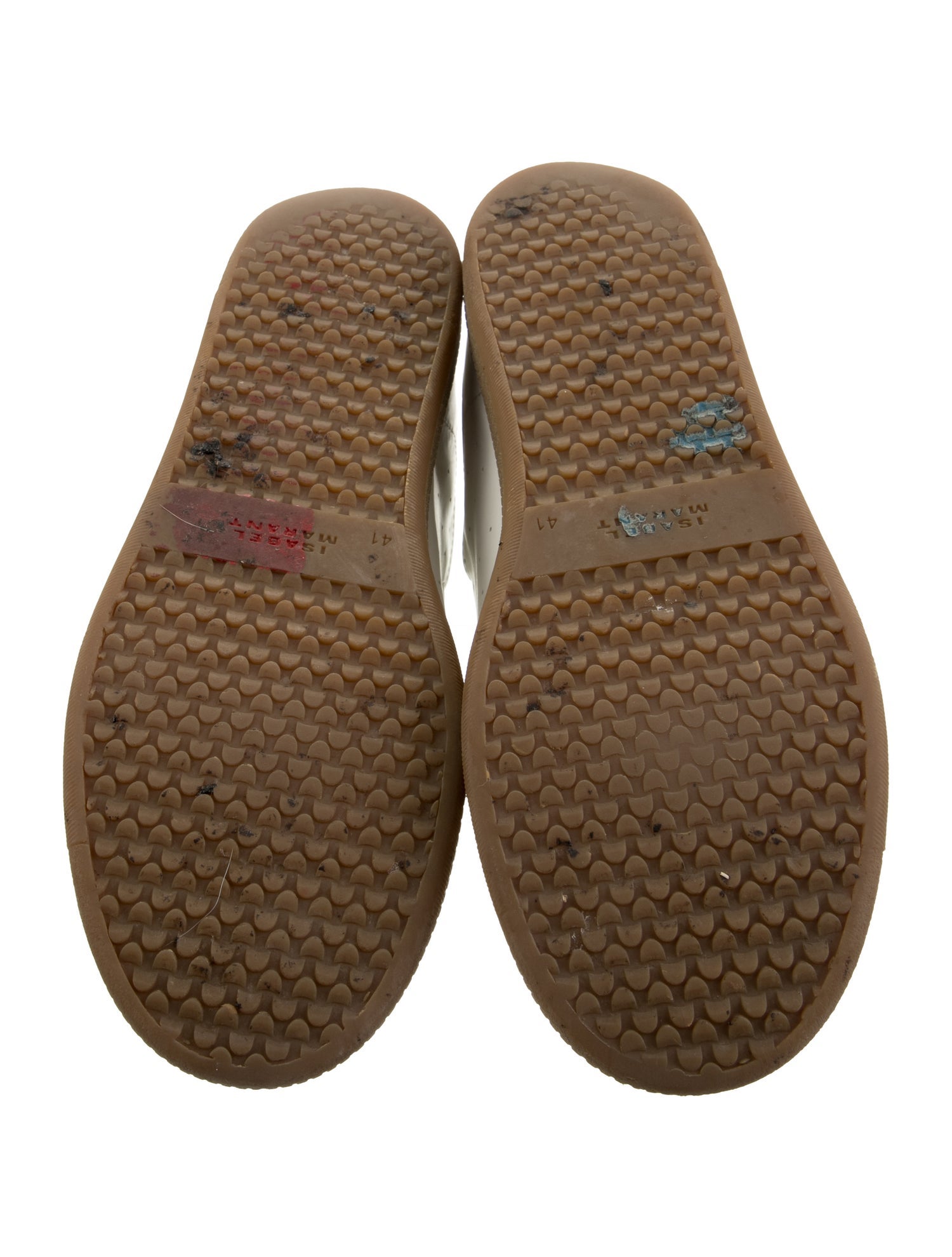 Isabel Marant Leather Sneakers - Sneakers, Shoes - ISA264187 | The