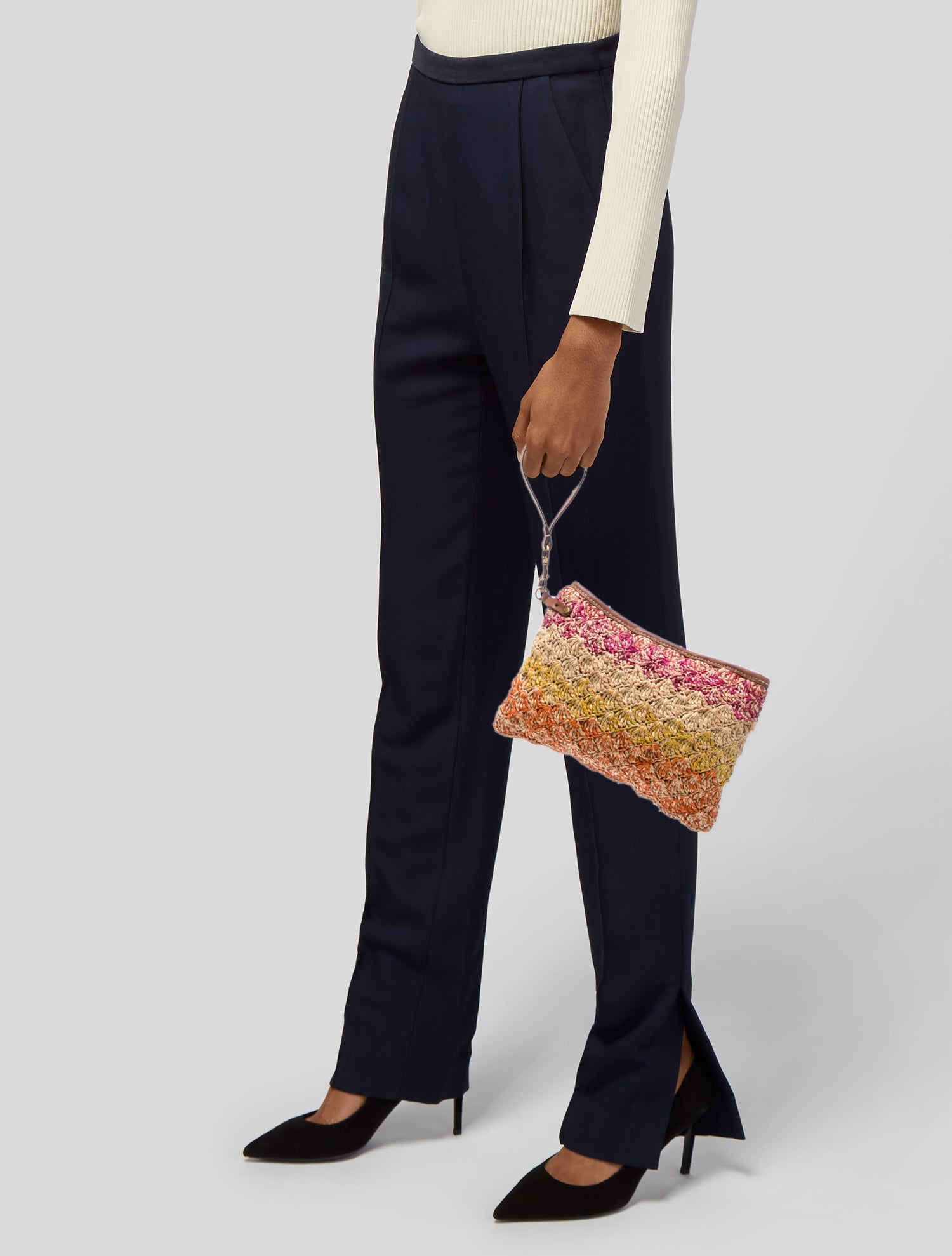 Isabel Marant Raffia Clutch