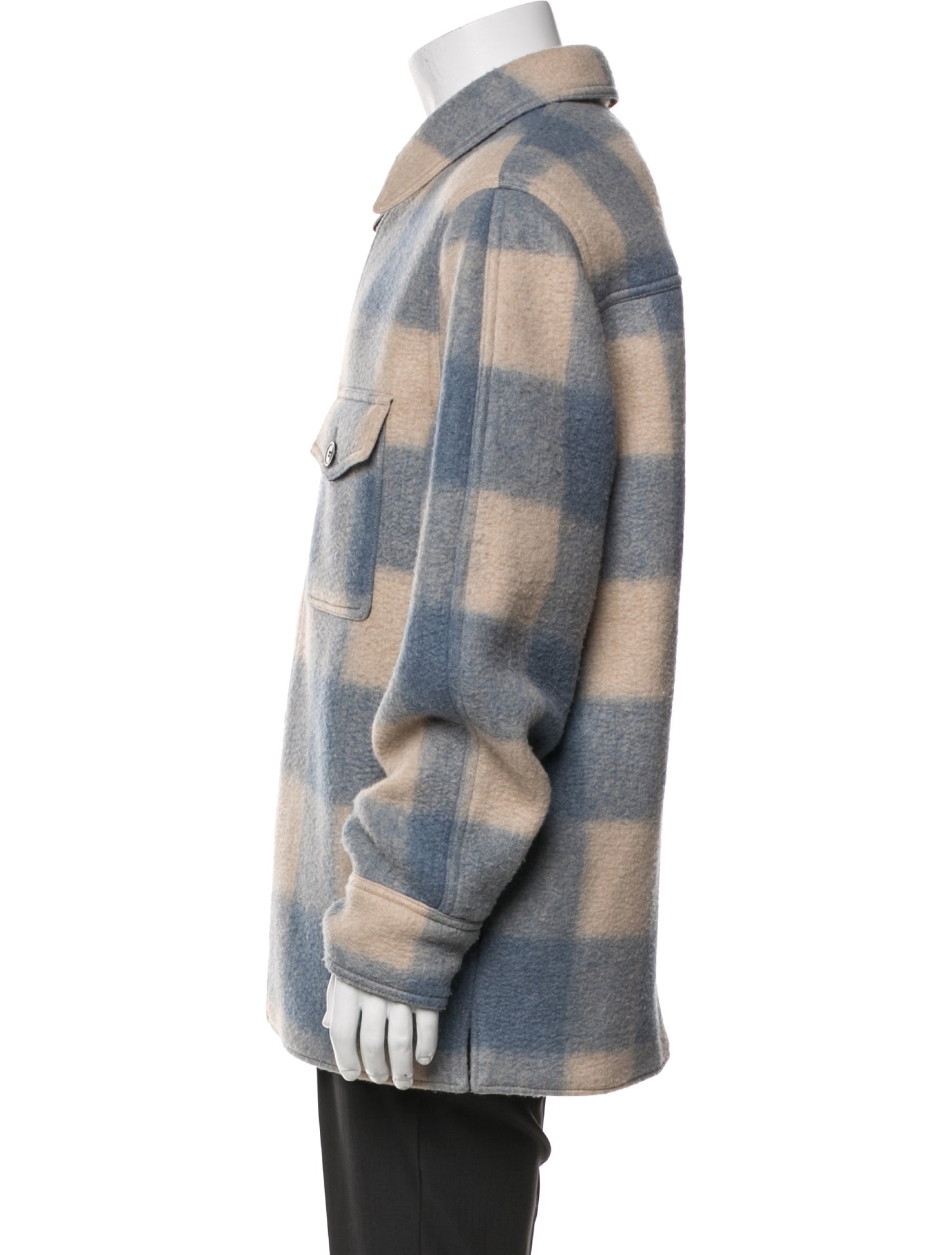 Isabel Marant Plaid Print Jacket