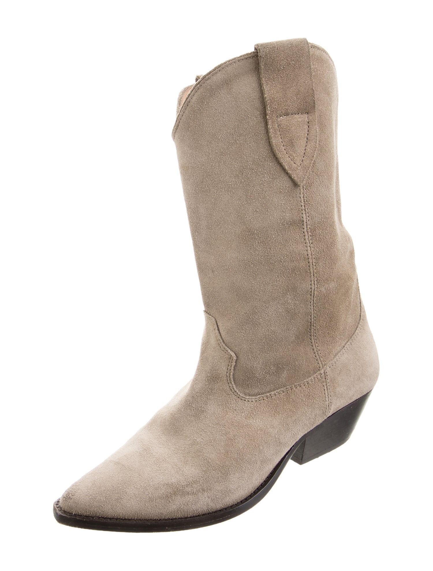 Isabel Marant Suede Western Boots
