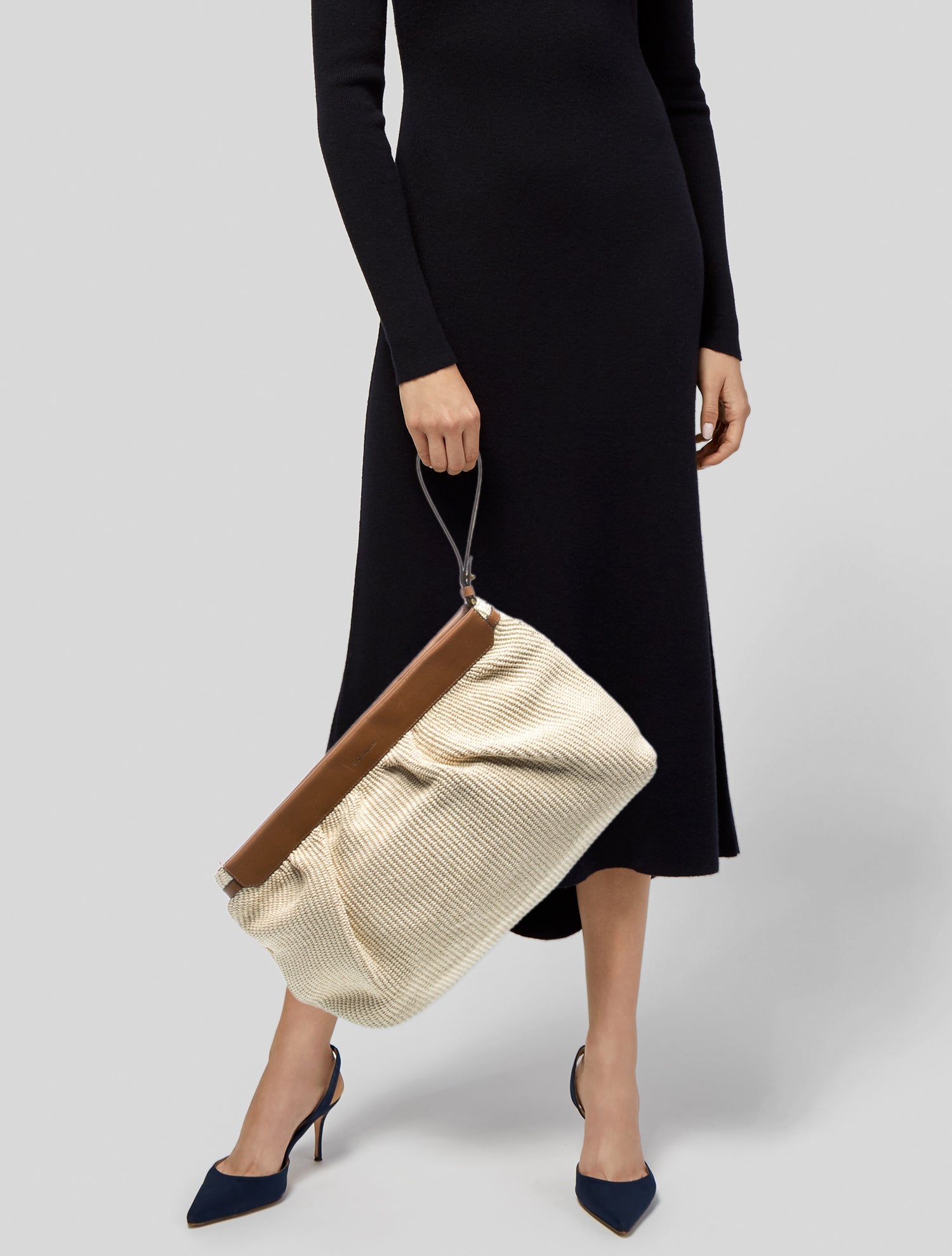 Isabel Marant Straw Top Handle Bag