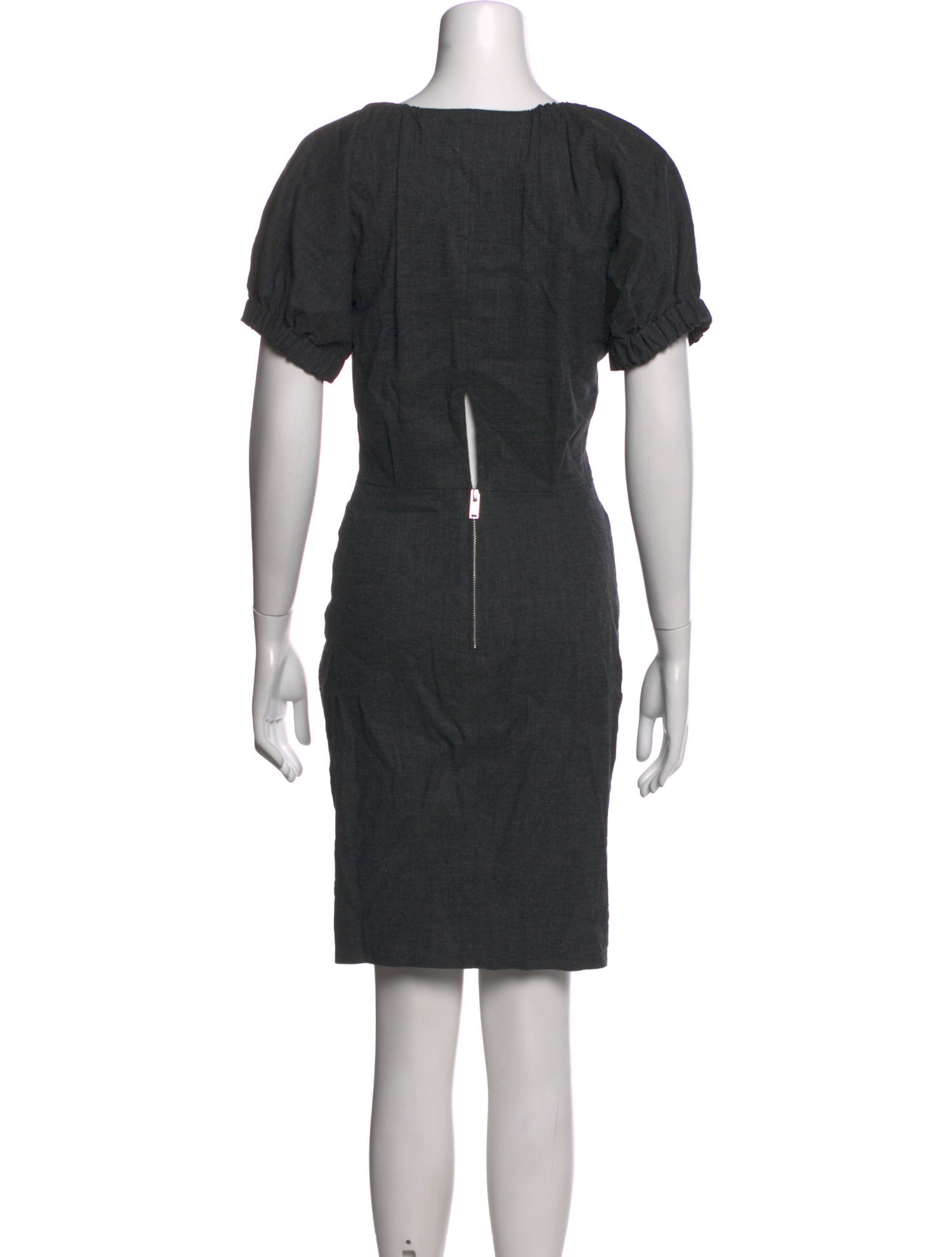 isabel marant black linen dress Marant Etoile, Melicia ruffled minidress, Women, Black, US 12, Dresses, Cotton