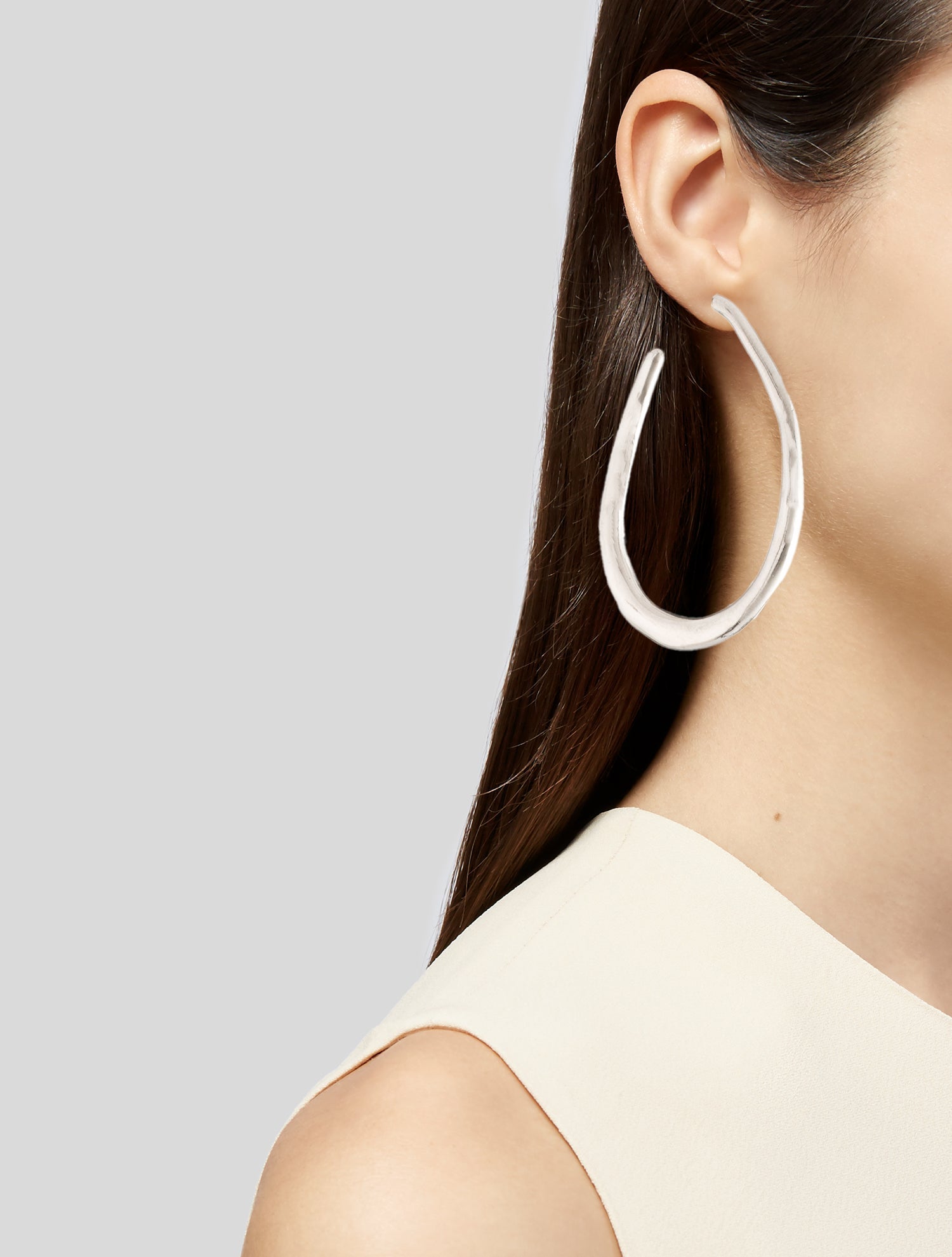 Balenciaga Punk Spike Hoop Earrings - Hoop, Earrings - BAL173984