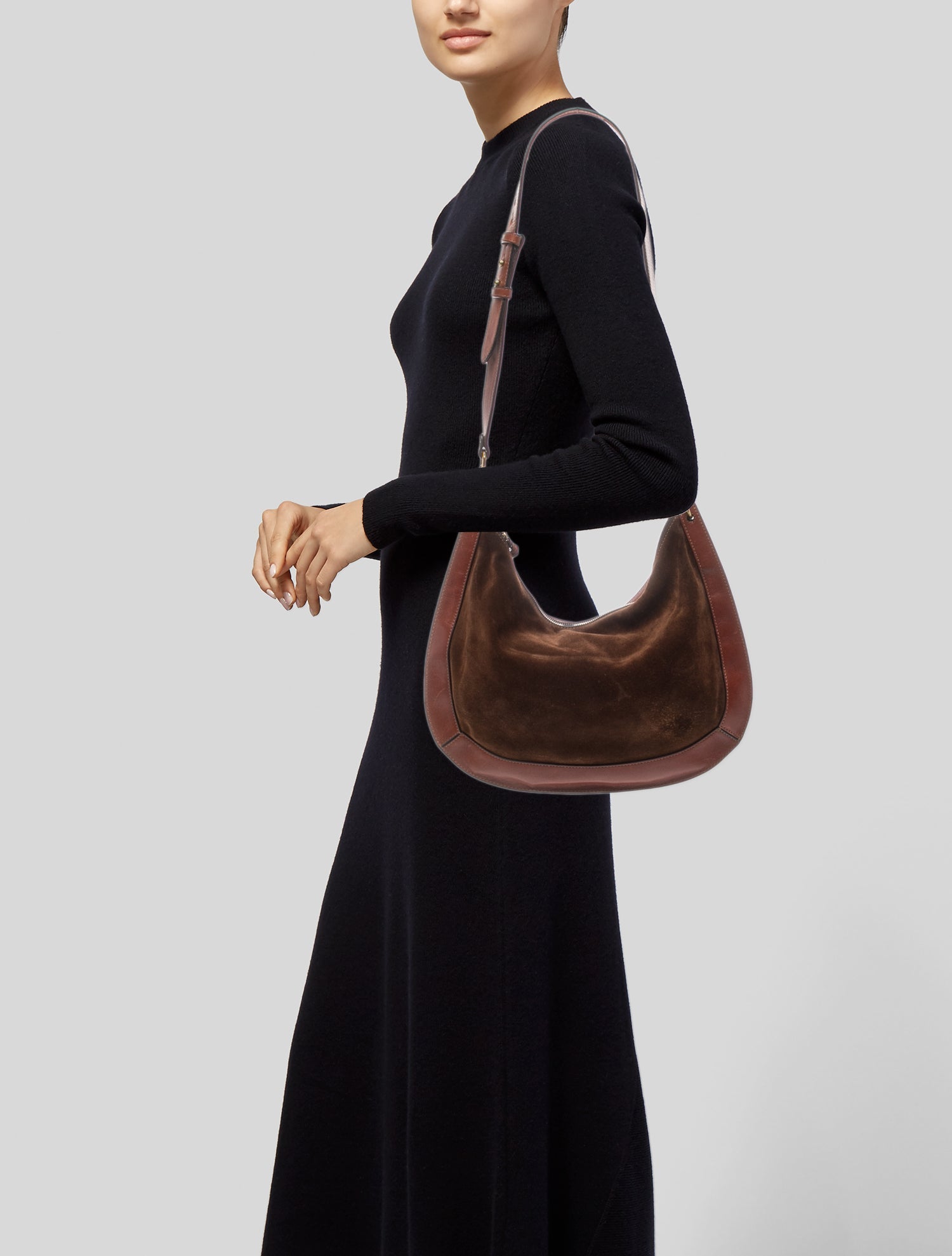Christian Dior Hardcore Piercing Saddle Bag - Brown Shoulder Bags