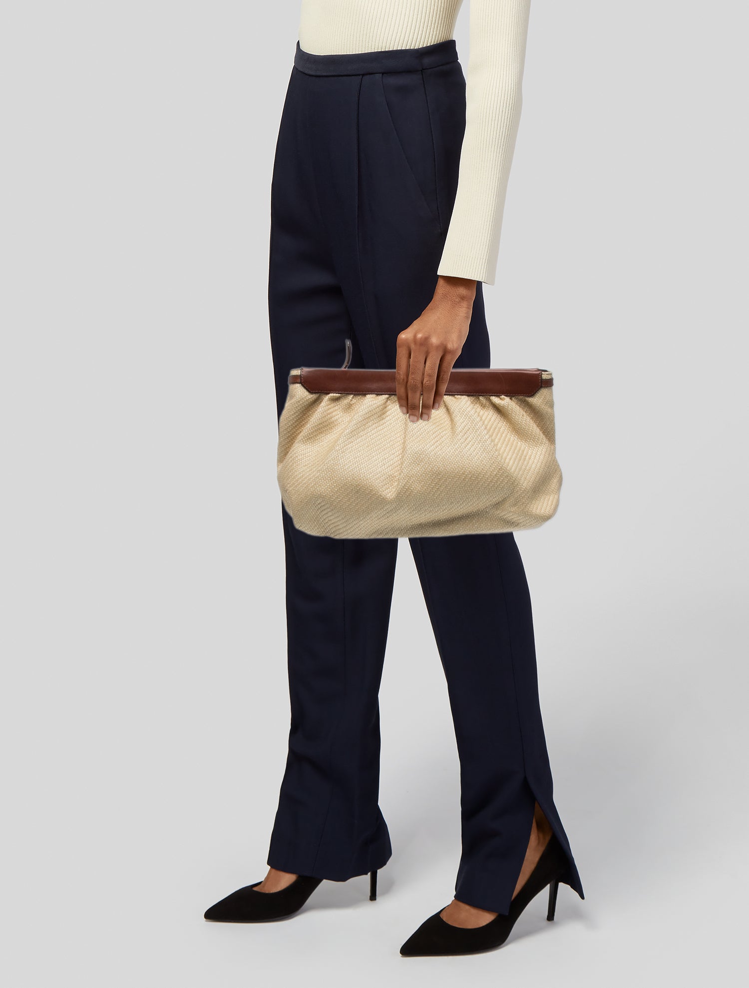 Olympia Le-Tan 'Moby Dick' Clutch - Blue Clutches, Handbags