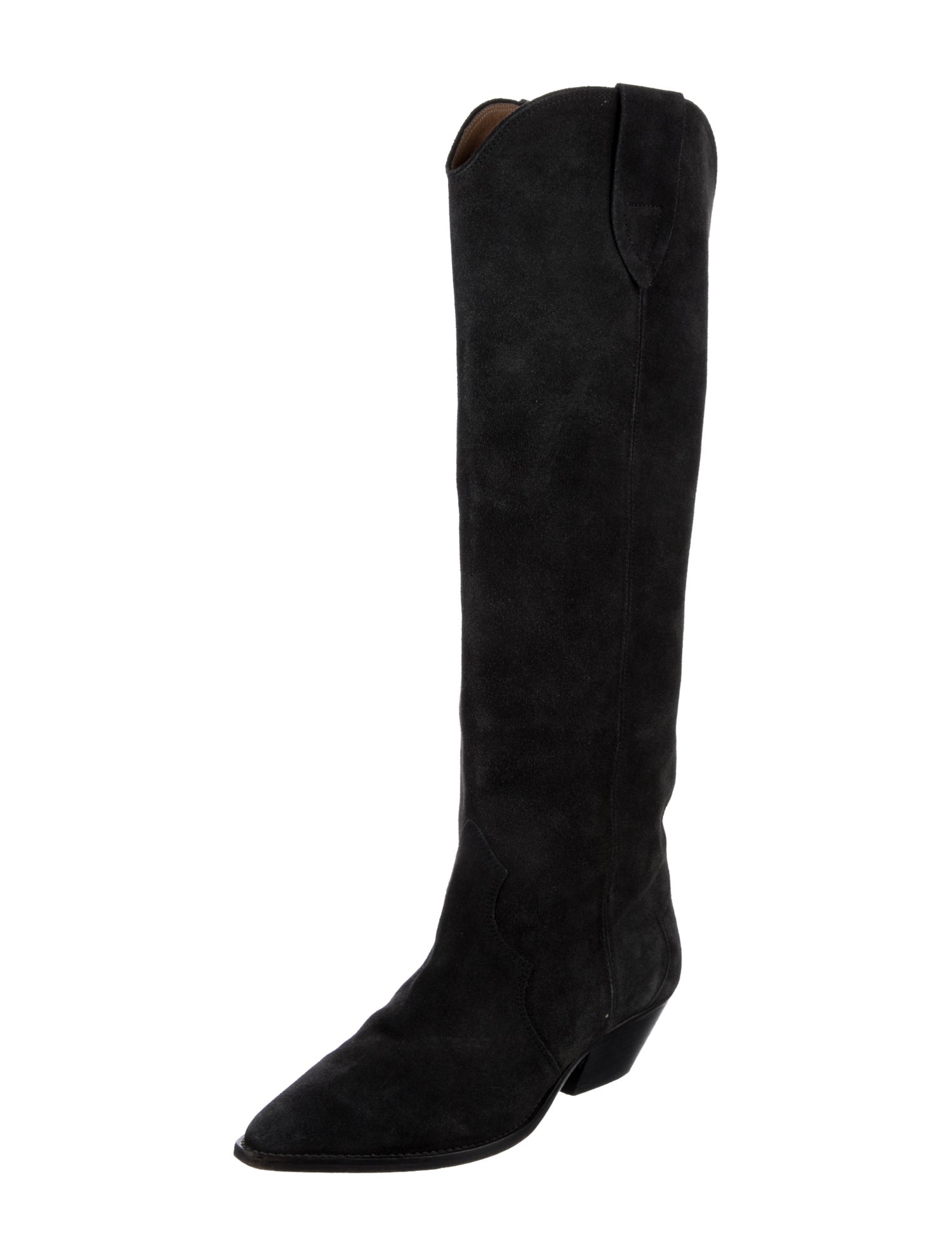 Isabel Marant Suede Western Boots