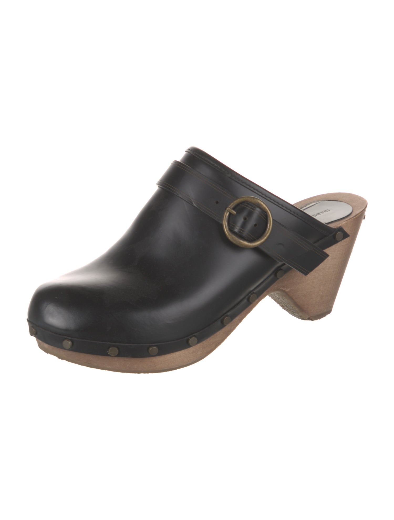 Isabel Marant Leather Studded Accents Mules