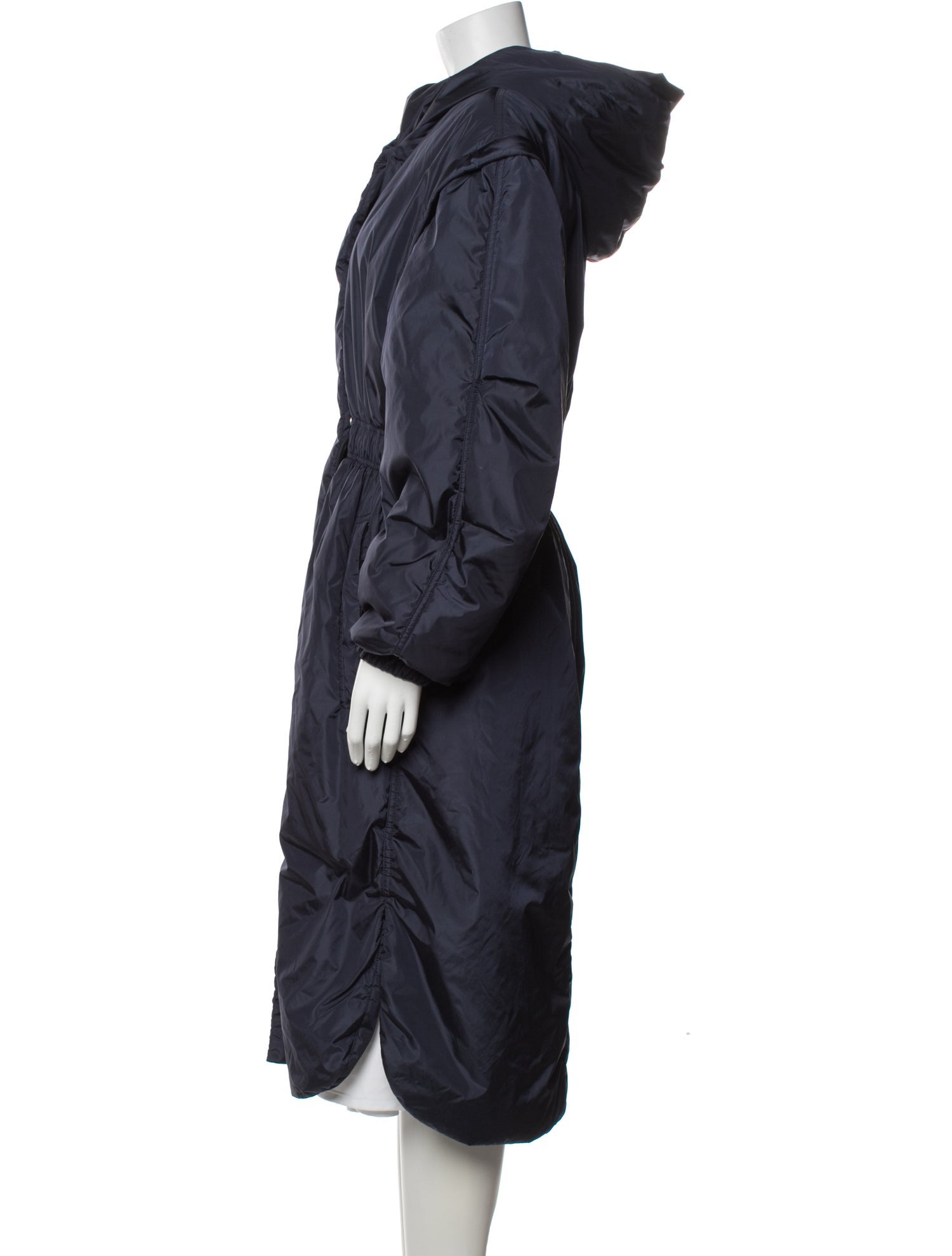 John Galliano Newspaper Print Puffer Coat - Black Coats, Clothing