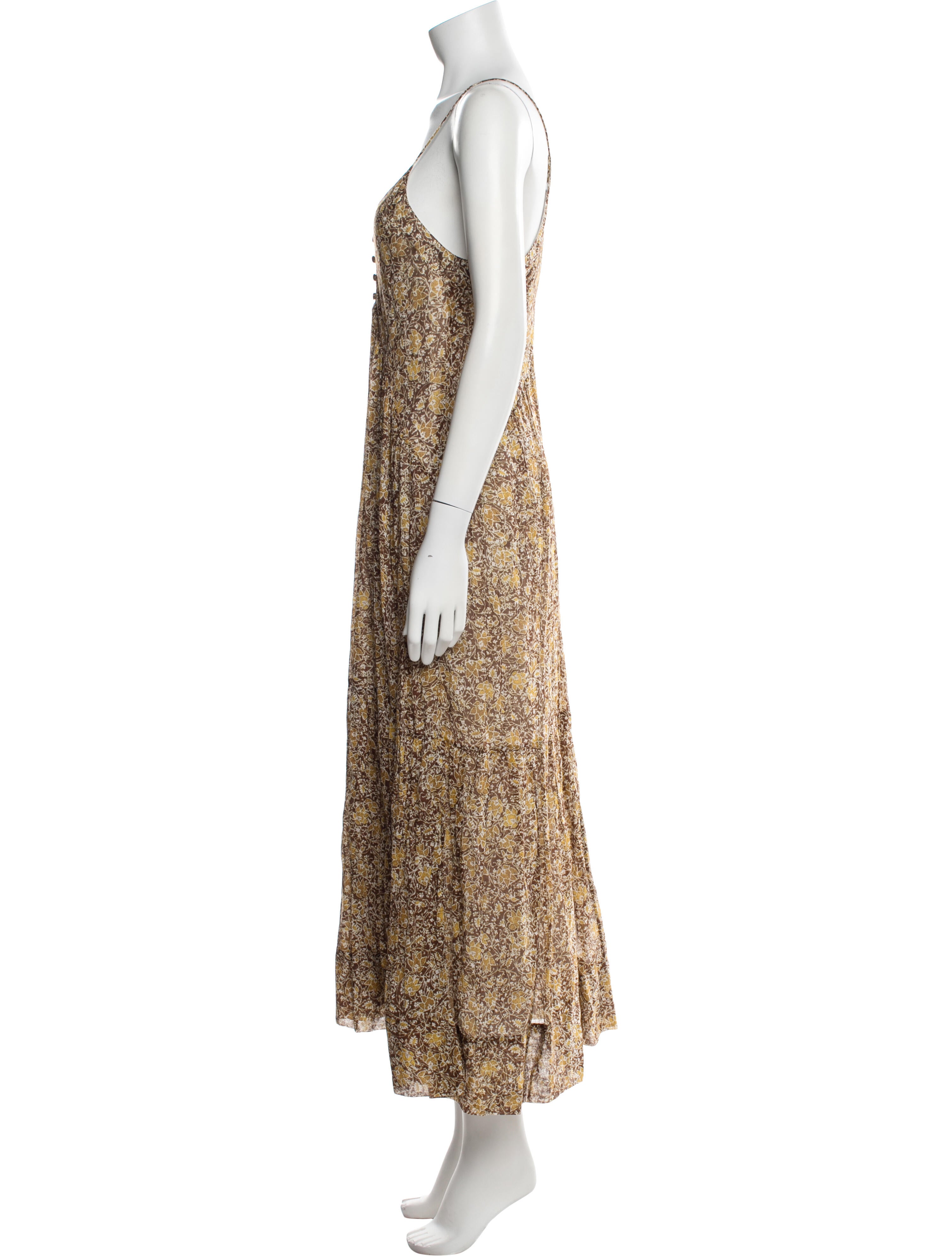 Isabel Marant Floral Print Long Dress w/ Tags