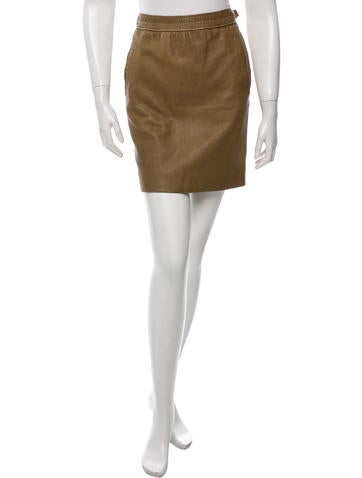 Isabel Marant Leather Pencil Skirt