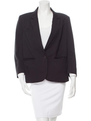 Isabel Marant Single-Button Lightweight Blazer