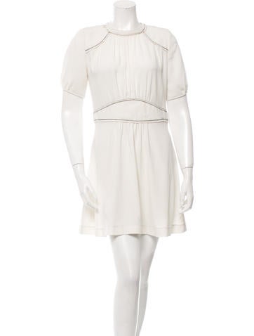 Isabel Marant Structured Shoulder Dress