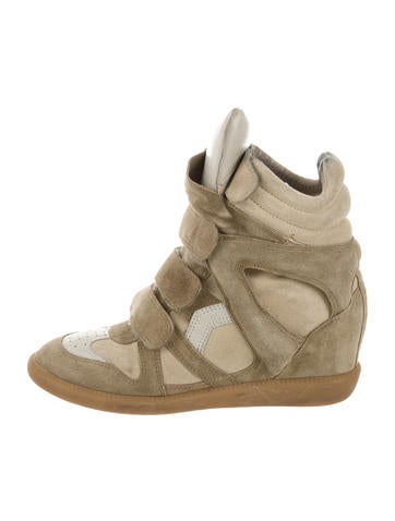Isabel Marant Beckett Wedge Sneakers