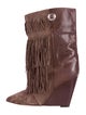 Isabel Marant Jacob Fringe Ankle Boots