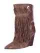 Isabel Marant Jacob Fringe Ankle Boots