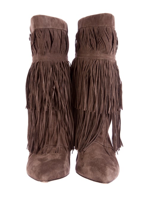 Isabel Marant Jacob Fringe Ankle Boots