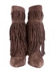 Isabel Marant Jacob Fringe Ankle Boots