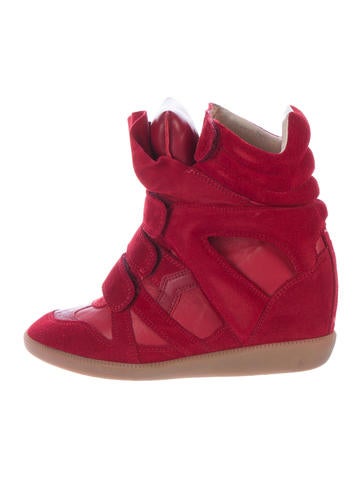 Isabel Marant Beckett Wedge Sneakers
