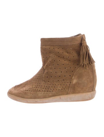 Isabel Marant Basley Suede Ankle Boots
