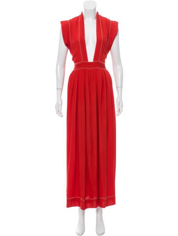 Isabel Marant Silk Maxi Dress