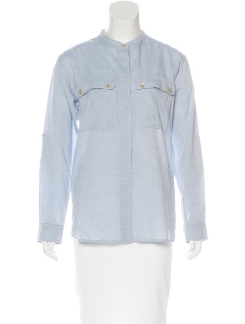 Isabel Marant Chambray Button-Up Top