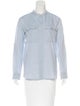 Isabel Marant Chambray Button-Up Top
