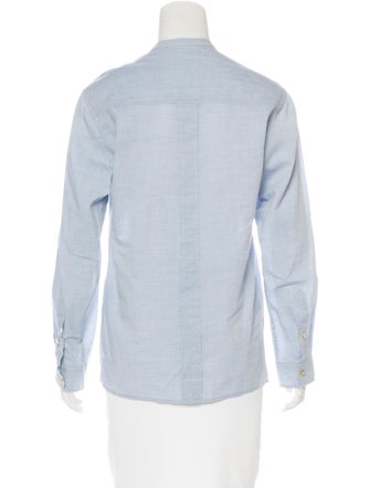 Isabel Marant Chambray Button-Up Top