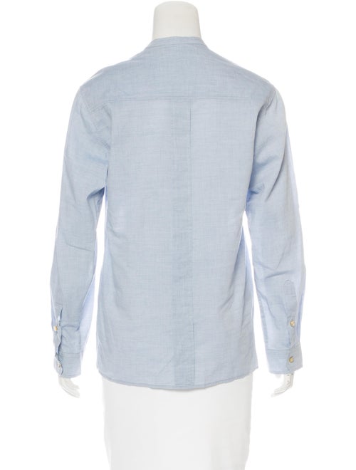 Isabel Marant Chambray Button-Up Top