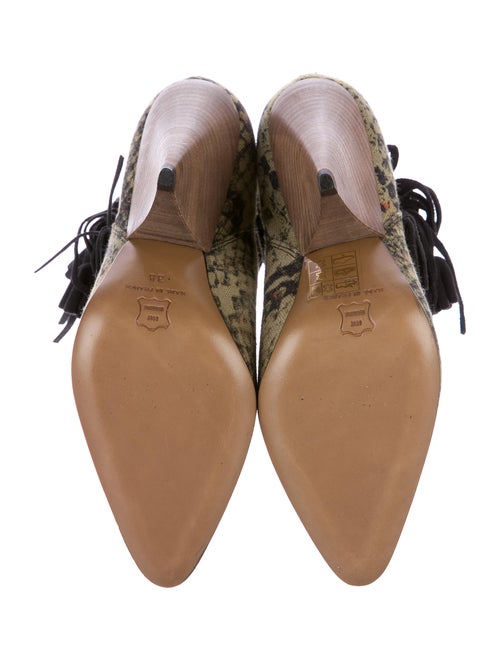 Isabel Marant Printed Fringe Boots