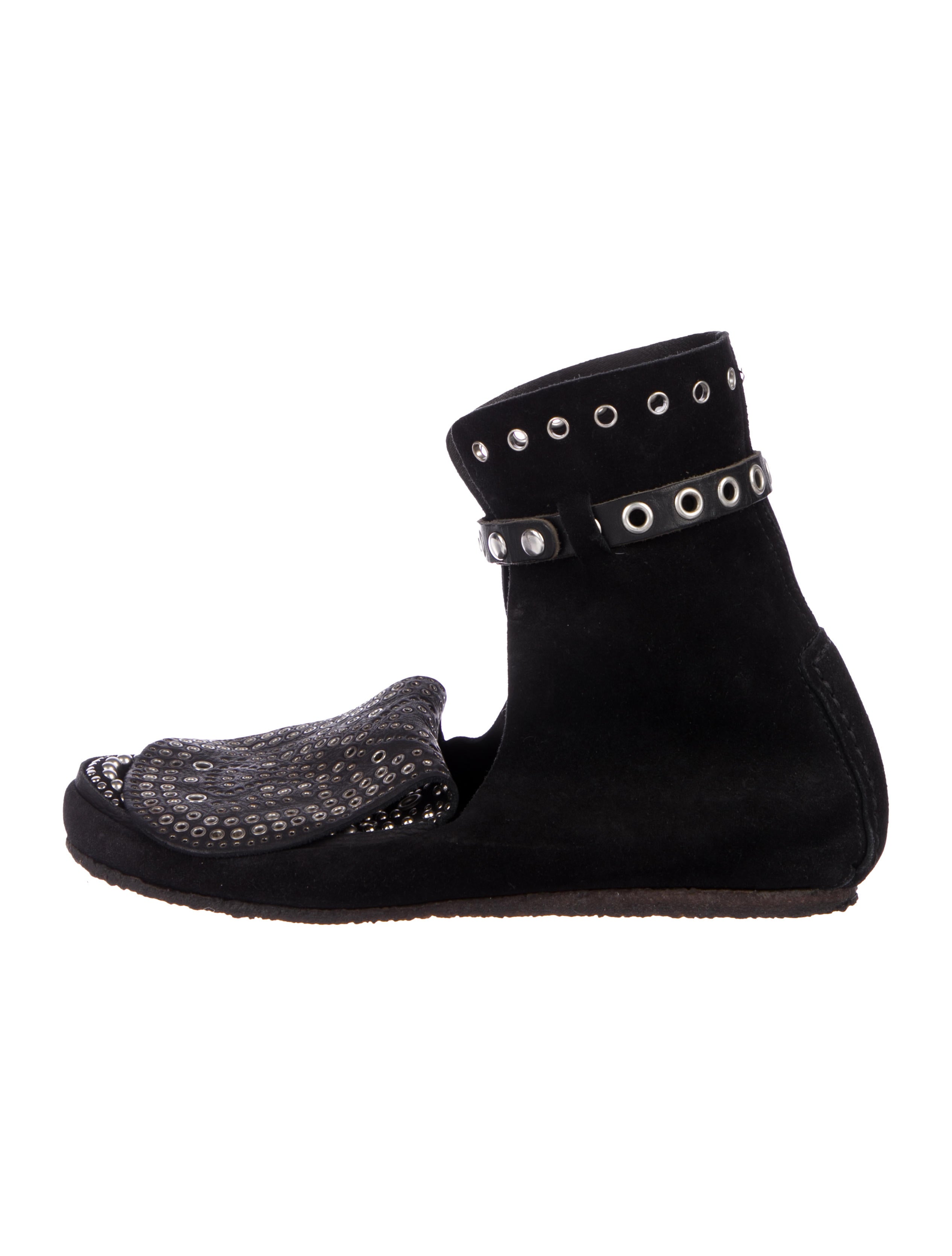 black moccasin booties
