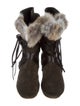 Nia Rabbit Fur Boots image 3
