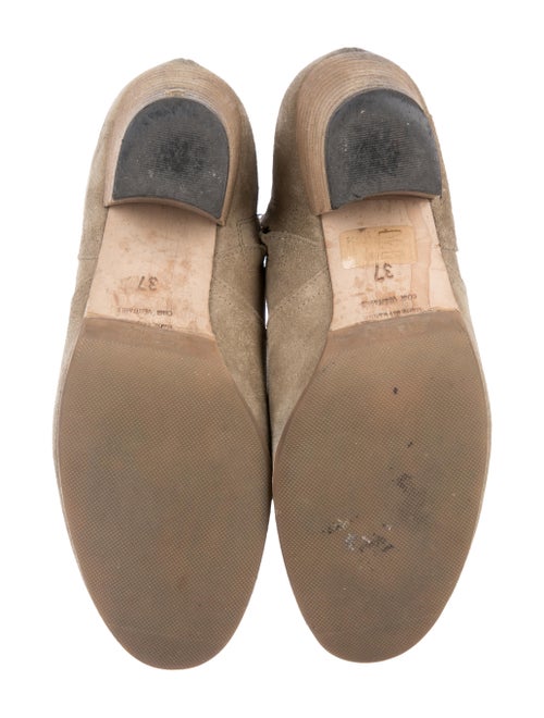 Isabel Marant Suede Round-Toe Ankle Boots