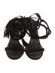 Suede Wrap-Around Sandals image 3