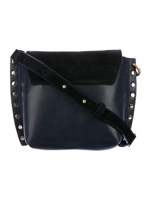 Isabel Marant Leather Studded Crossbody Bag Handbags ISA85321 The