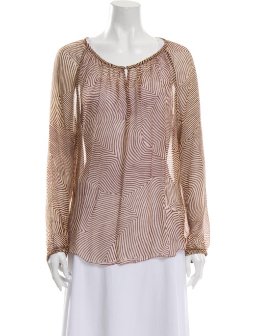 Isabel Marant Silk Printed Blouse