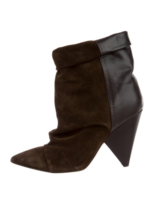 Isabel Marant Suede Boots Green