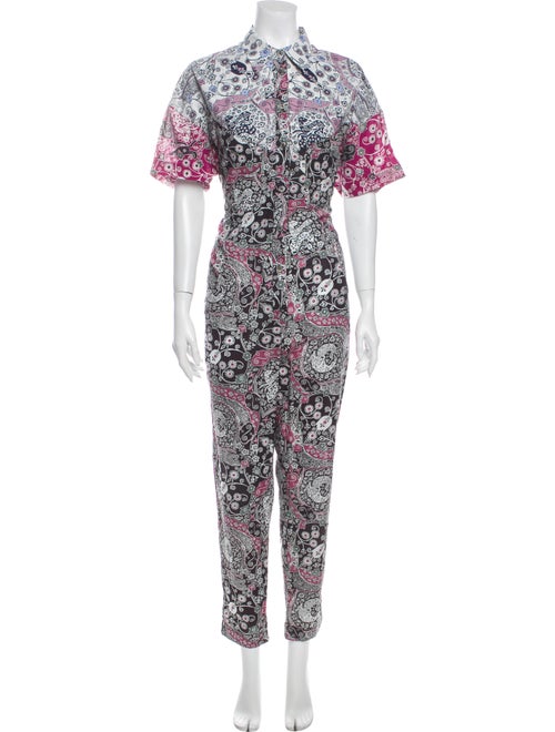 Isabel Marant Floral Print Jumpsuit