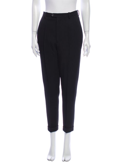 Isabel Marant Wool Straight Leg Pants Wool