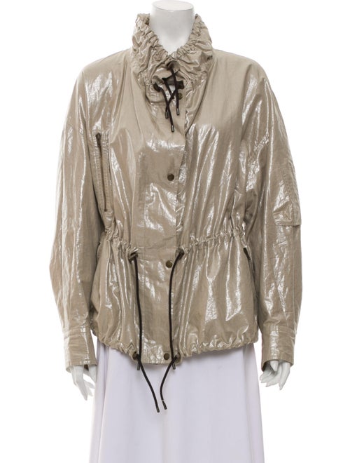 Isabel Marant Biker Jacket Metallic