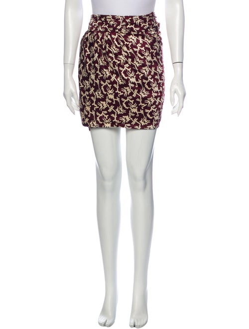 Isabel Marant Printed Mini Skirt