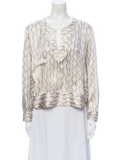 Isabel Marant Silk Printed Blouse