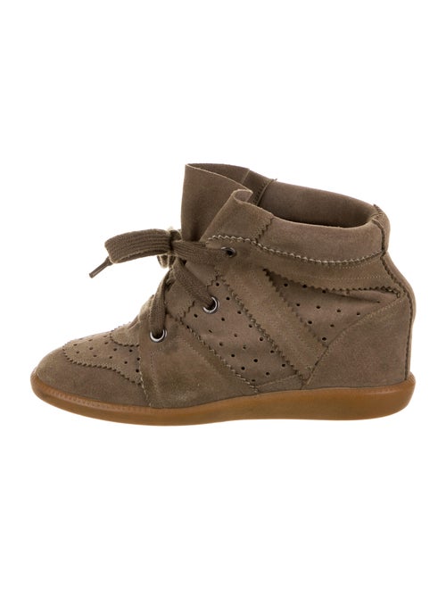 Isabel Marant Wedge Sneakers Brown