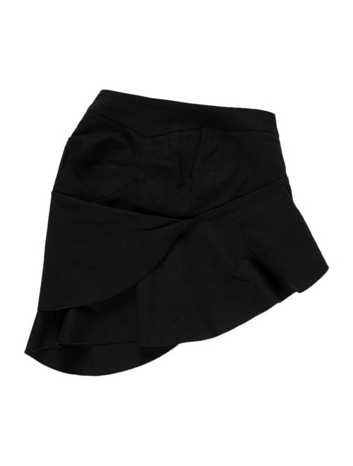 Isabel Marant Strapless Crop Top Black