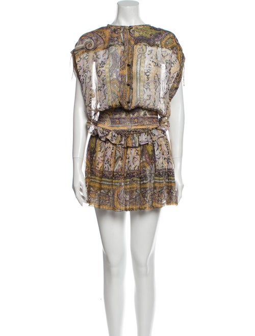 Isabel Marant Silk Mini Dress w/ Tags Orange
