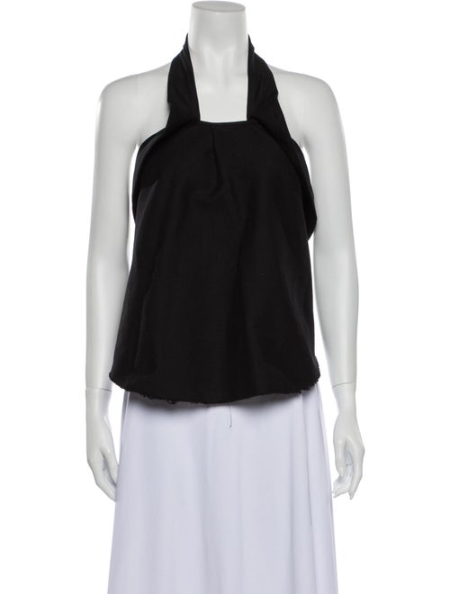 Isabel Marant Halterneck Sleeveless Top Black