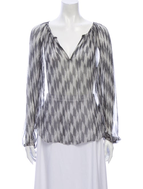 Isabel Marant Silk Printed Blouse