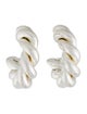 Isabel Lennse Twisted Hoop Earrings