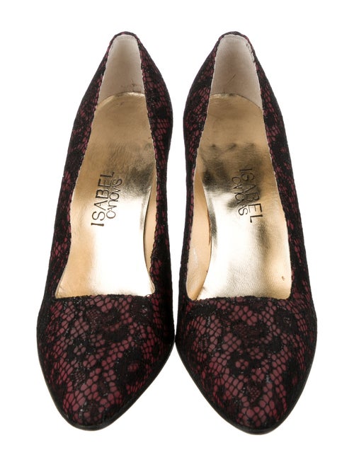 Isabel Canovas Glitter Accents Pumps